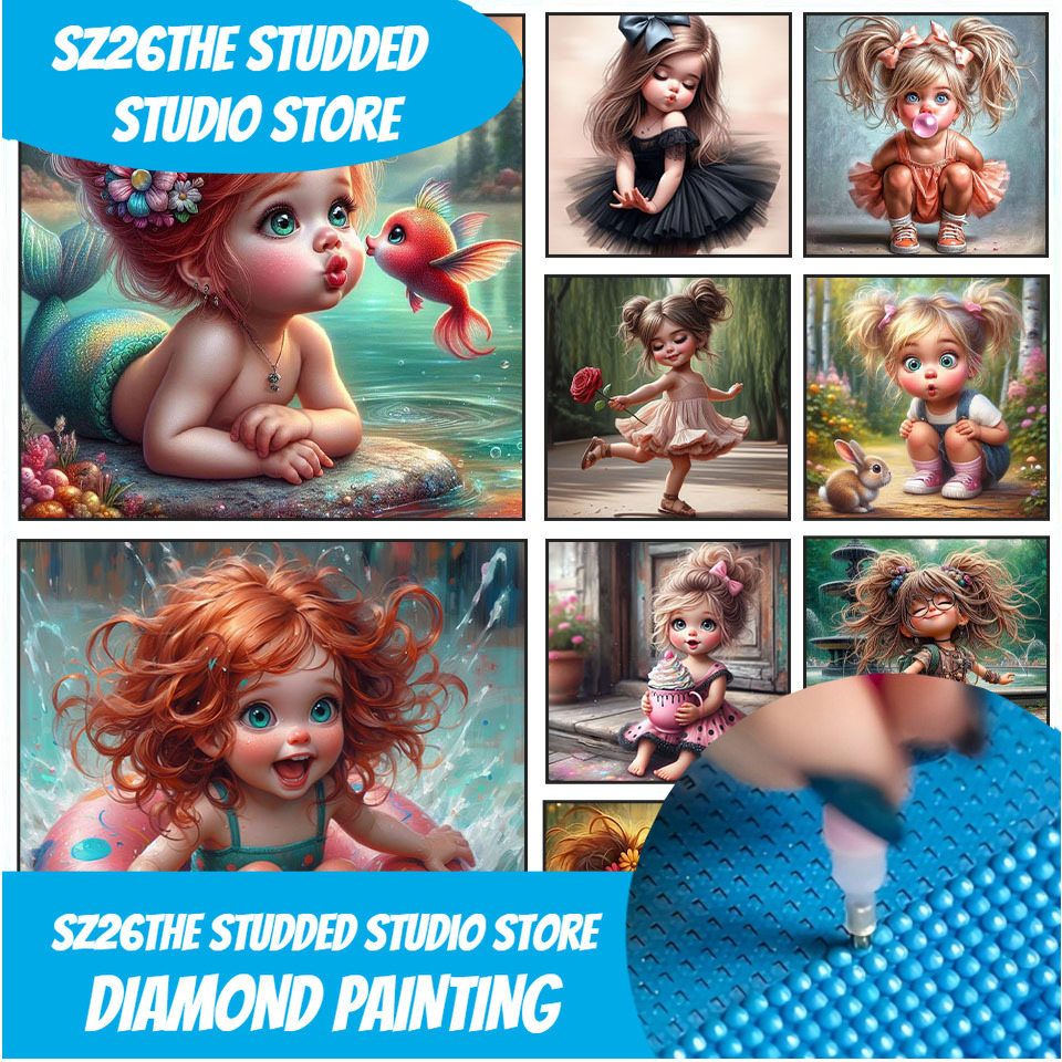 Resin Art Canvas - Kit de peinture diamant 5D DIY