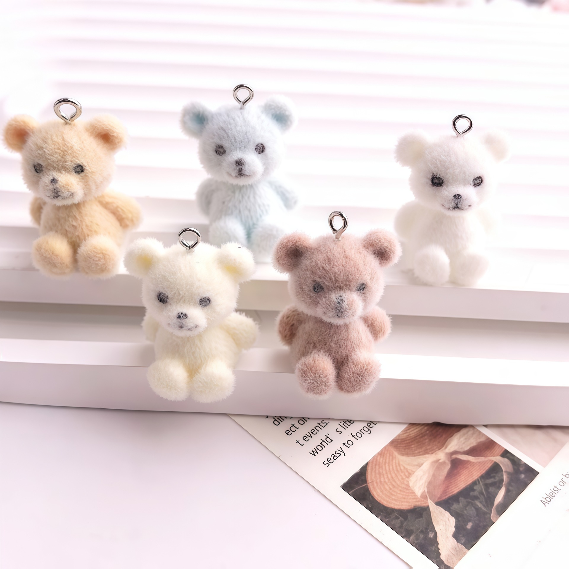 Resin Art Accessories - 5 pièces de breloques en résine
