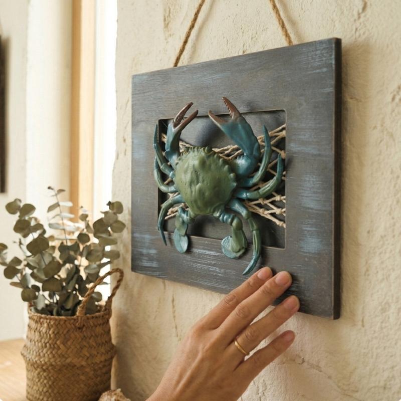 Resin Art Beach Theme - Décors nautiques en bois, décorations murales