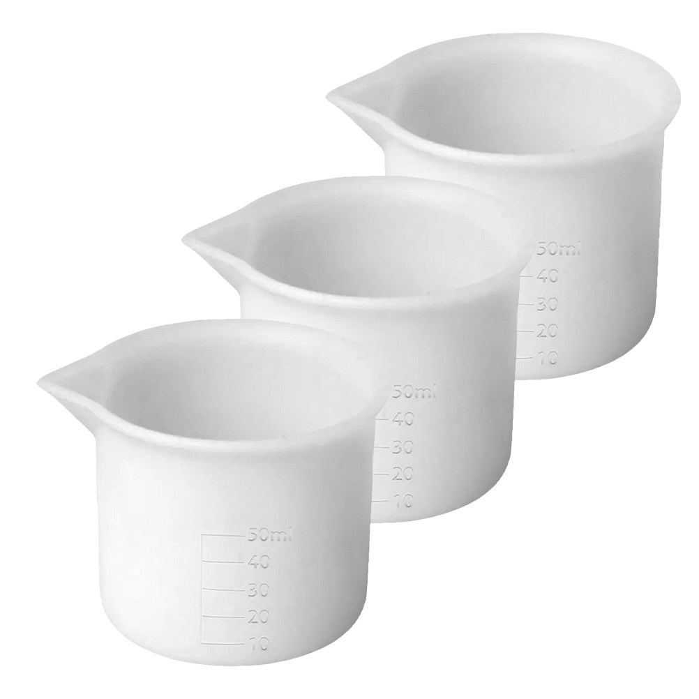 Resin Mixing Cup - 3 tasses à mesurer en silicone