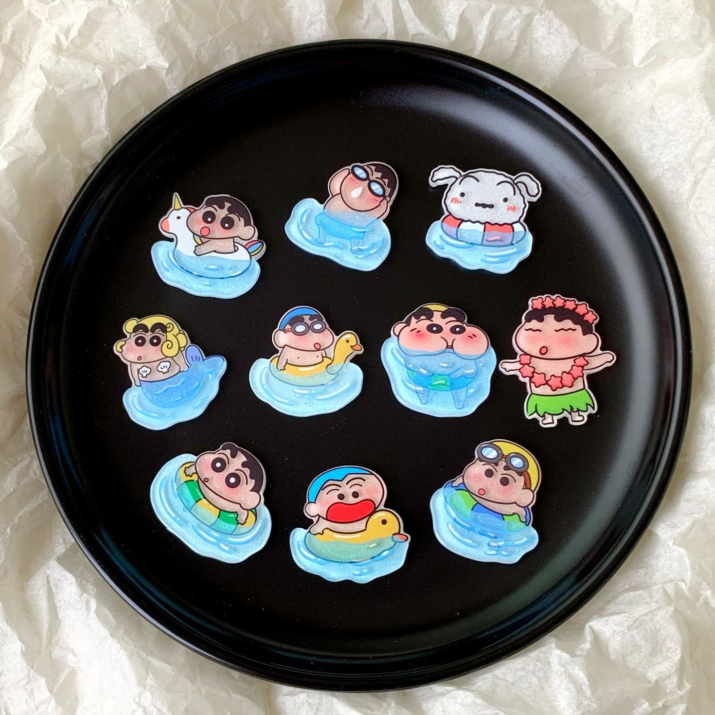 Resin Art Accessories - Accessoires en résine Crayon Shin-chan :