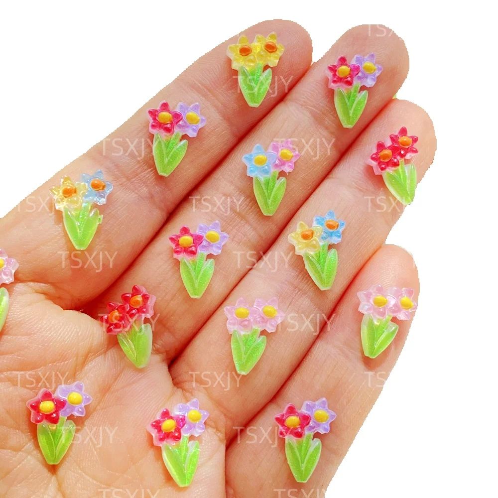 Resin Art Design For Wedding - 50 pièces de mini fleurs étoiles