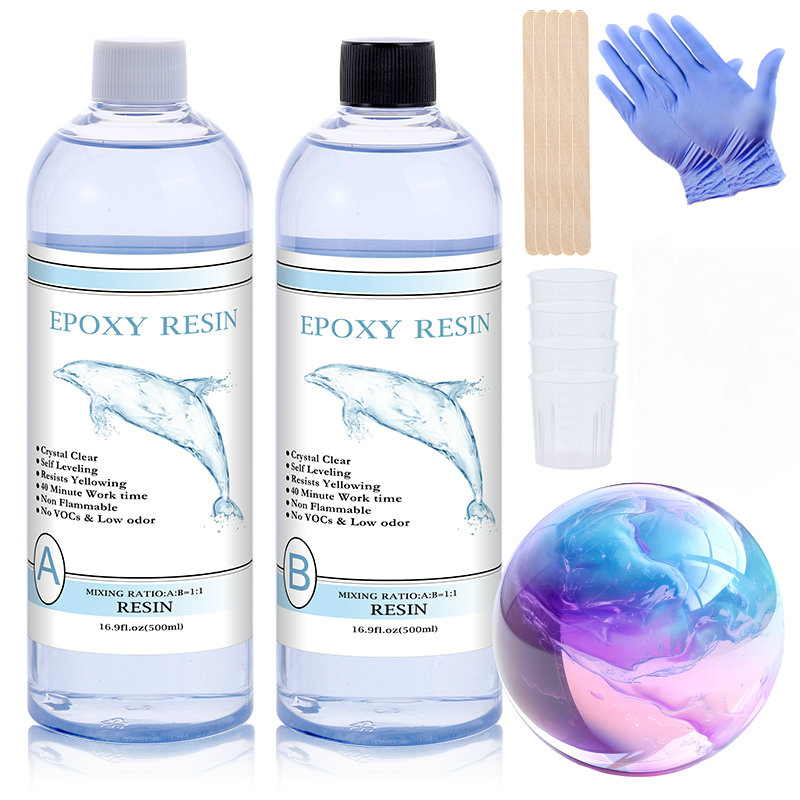 Resin Mixing Cup - Résine époxy transparente 1:1, résine artistique