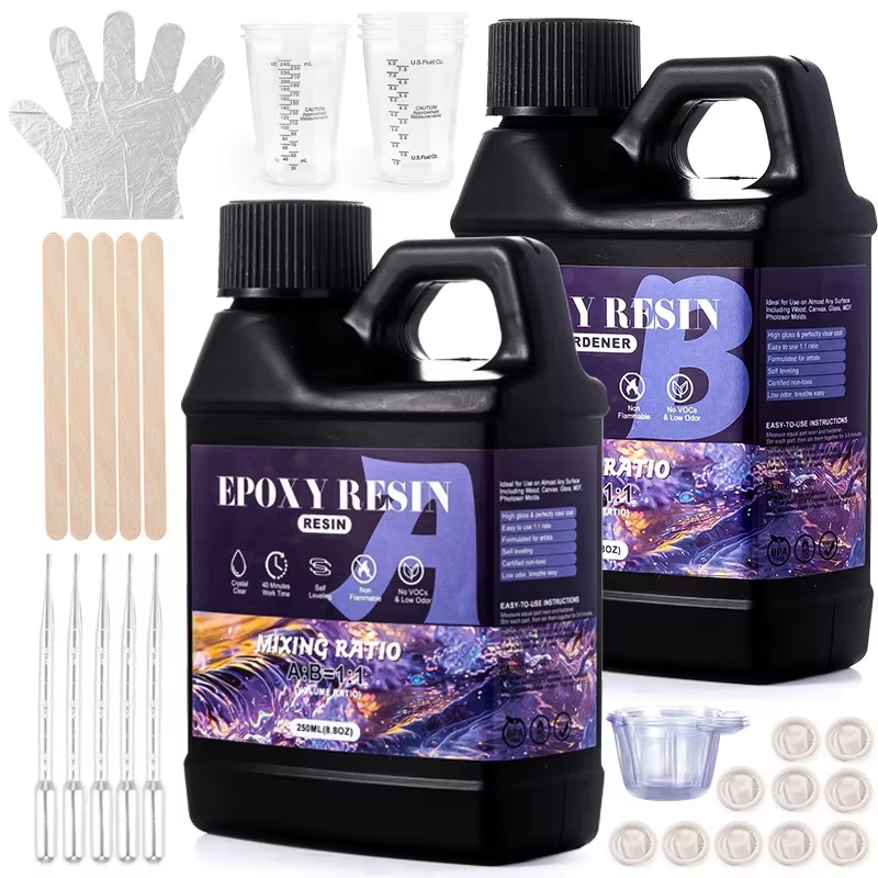 Resin Mixing Cup - Kit de résine époxy 1:1 Easy
