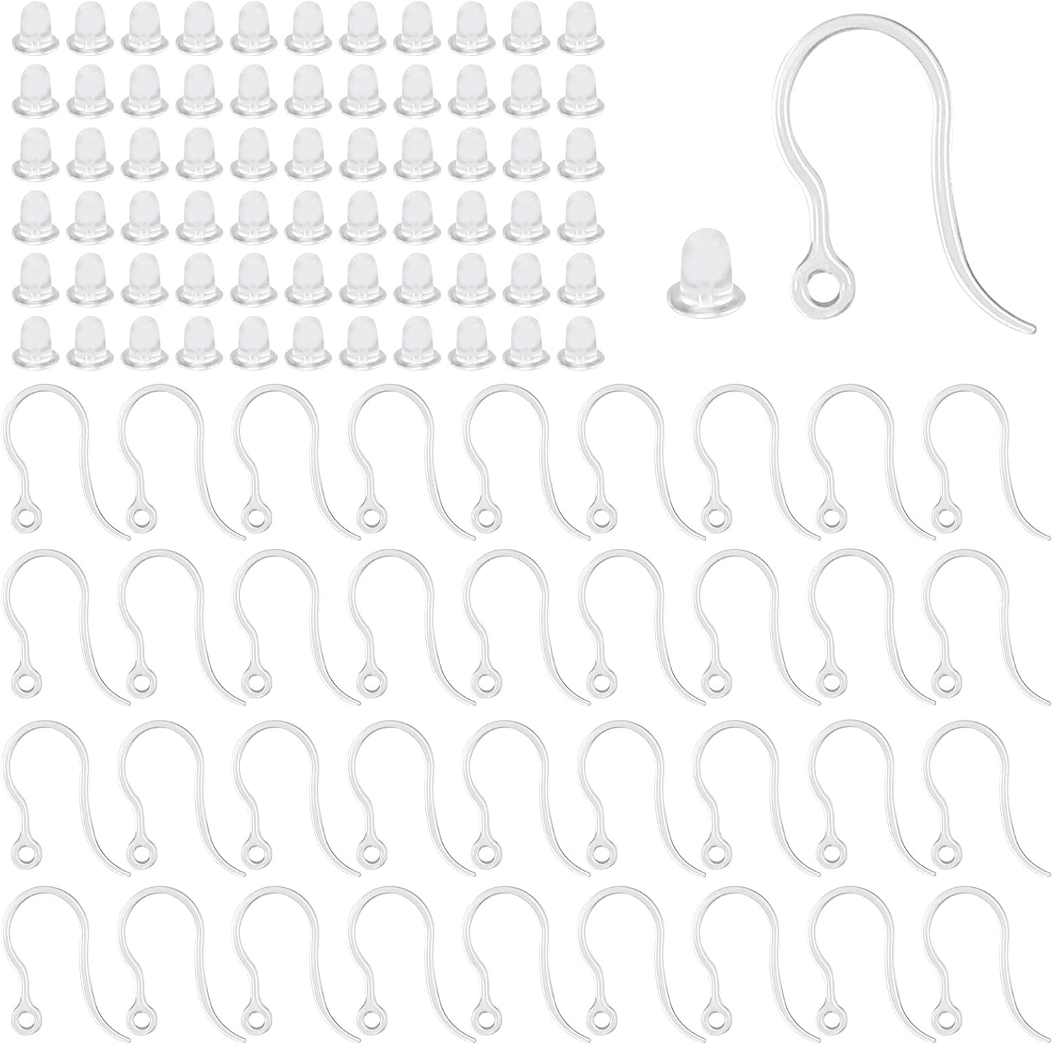 Resin Art Kits For Adults - Crochets de boucles d'oreilles en plastique