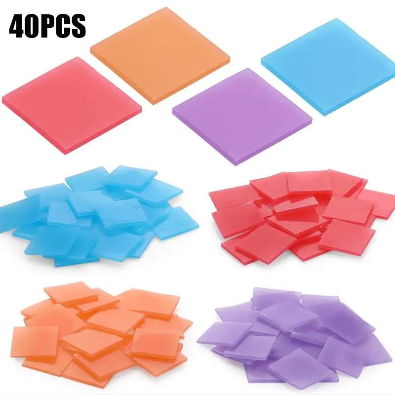 Resin Art Painting - 40 pièces de cire à modeler