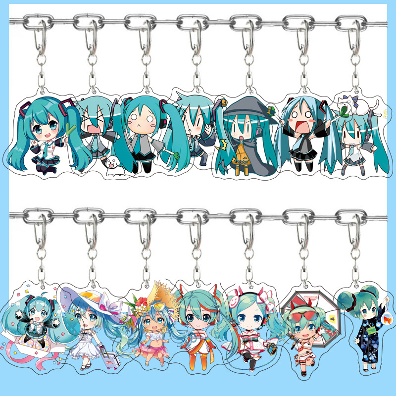 Resin Art Anime - Figurine acrylique mignonne Hatsune Miku Anime,
