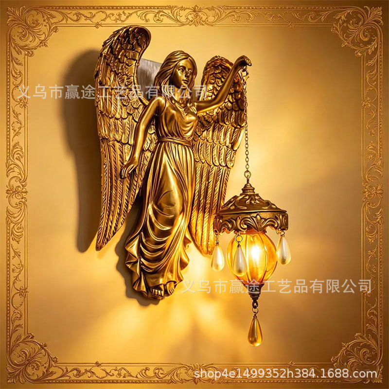 Lampe murale sirène en résine  - Resin Art Lamp avis et prix