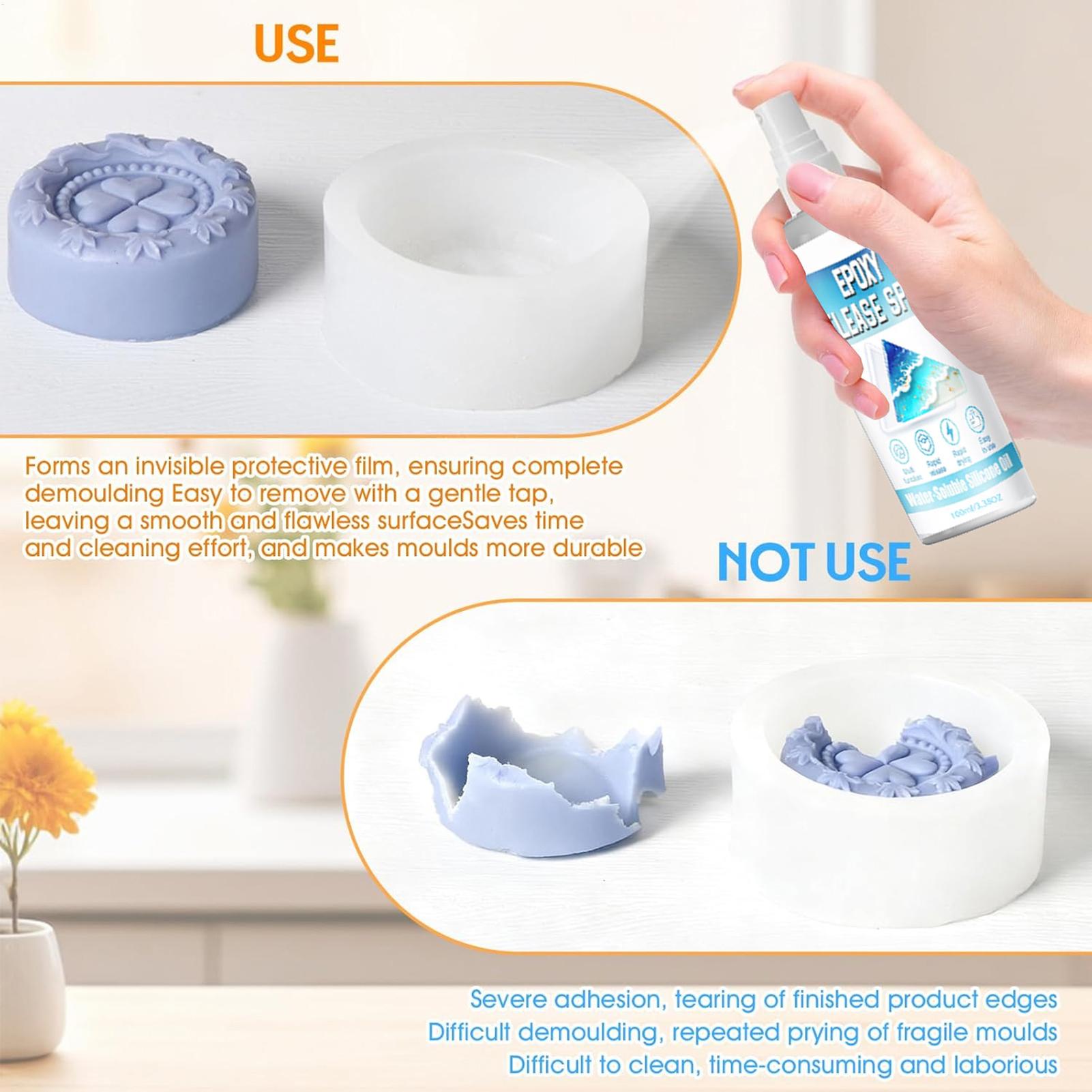 Spray de démoulage silicone, s - Resin Art Accessories avis et prix