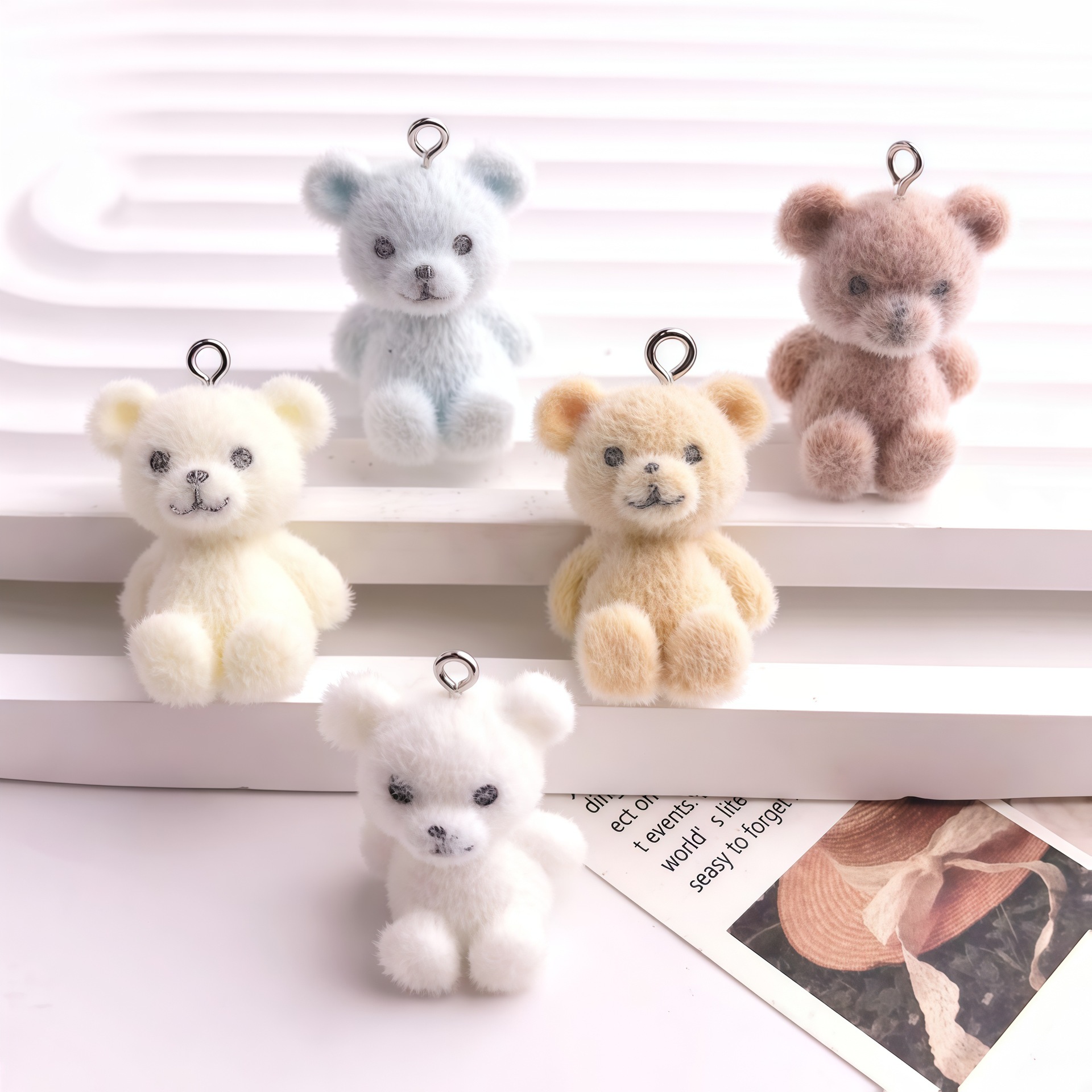 5 pièces de breloques en résin - Resin Art Accessories avis et prix