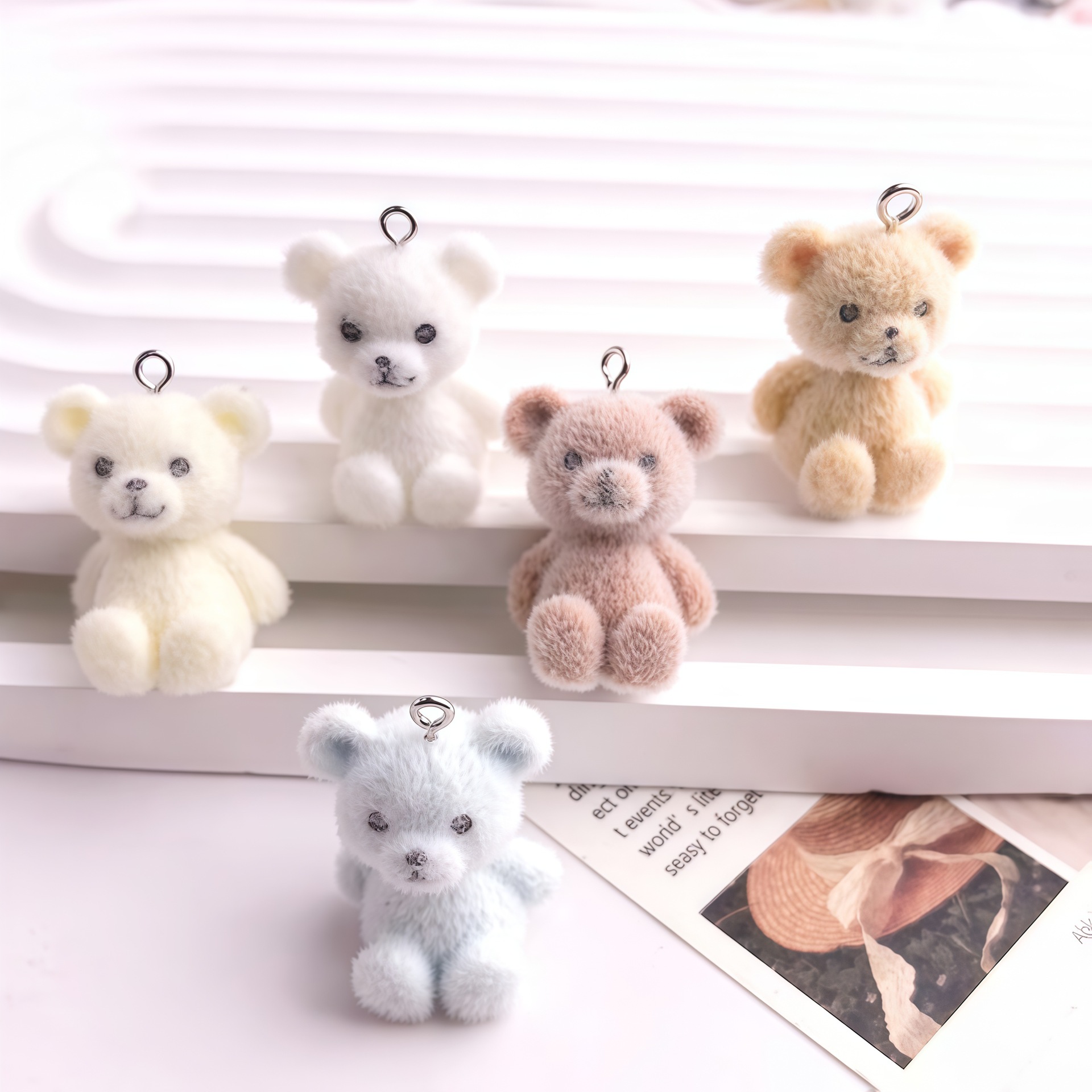 5 pièces de breloques en résin - Resin Art Accessories avis et prix