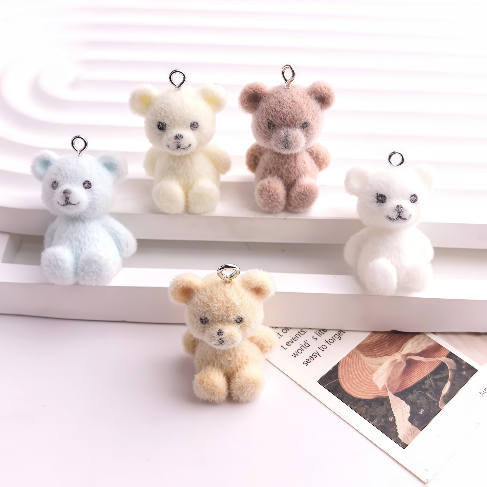 5 pièces de breloques en résin - Resin Art Accessories avis et prix