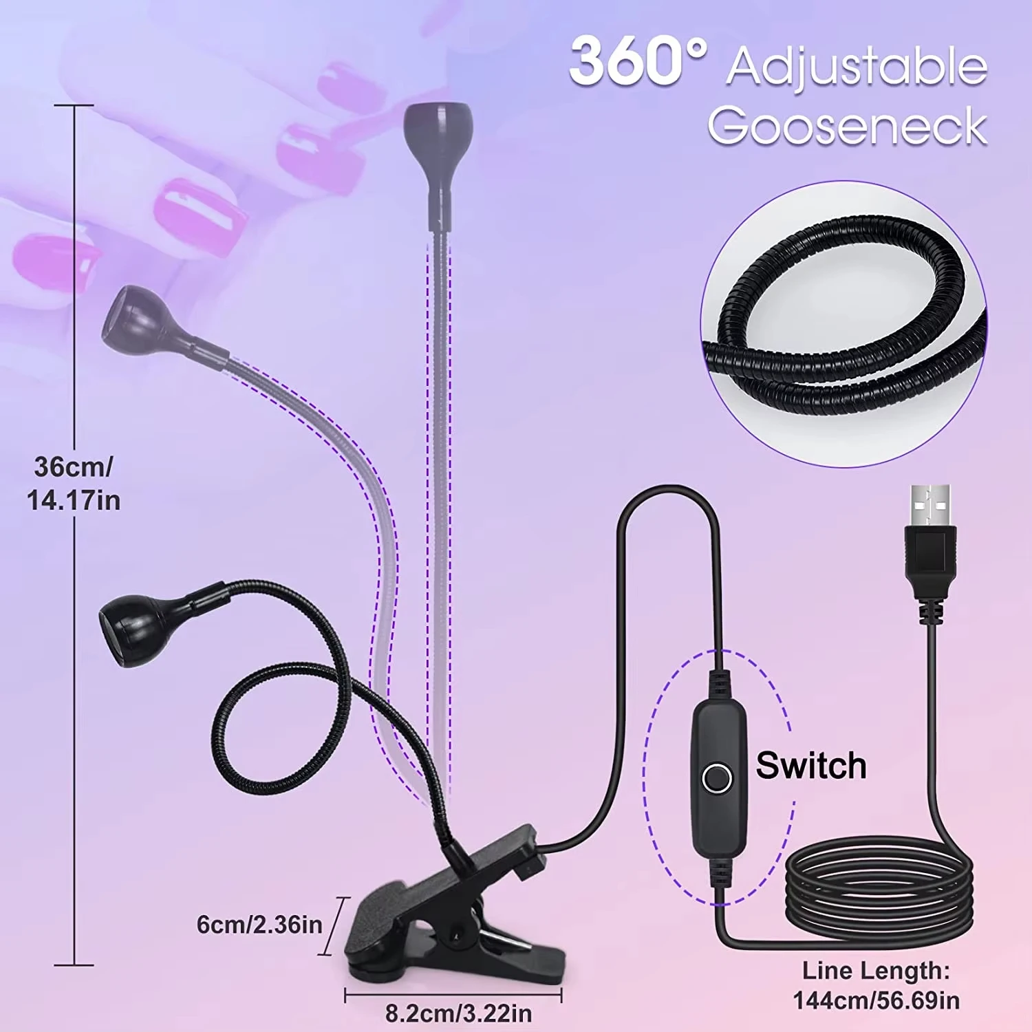 Lampe à ongles UV 395nm Led lu - Resin Art Lamp avis et prix