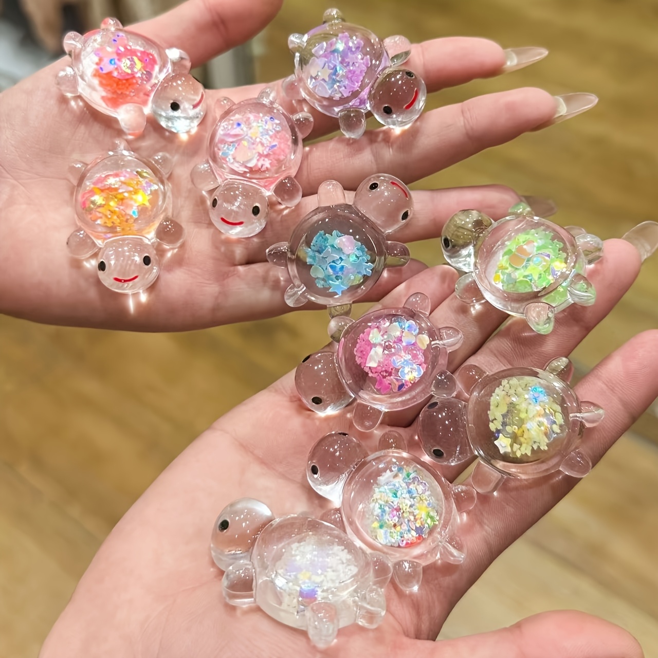 25/100 pièces, petites tortues - Resin Art Beach Theme avis et prix