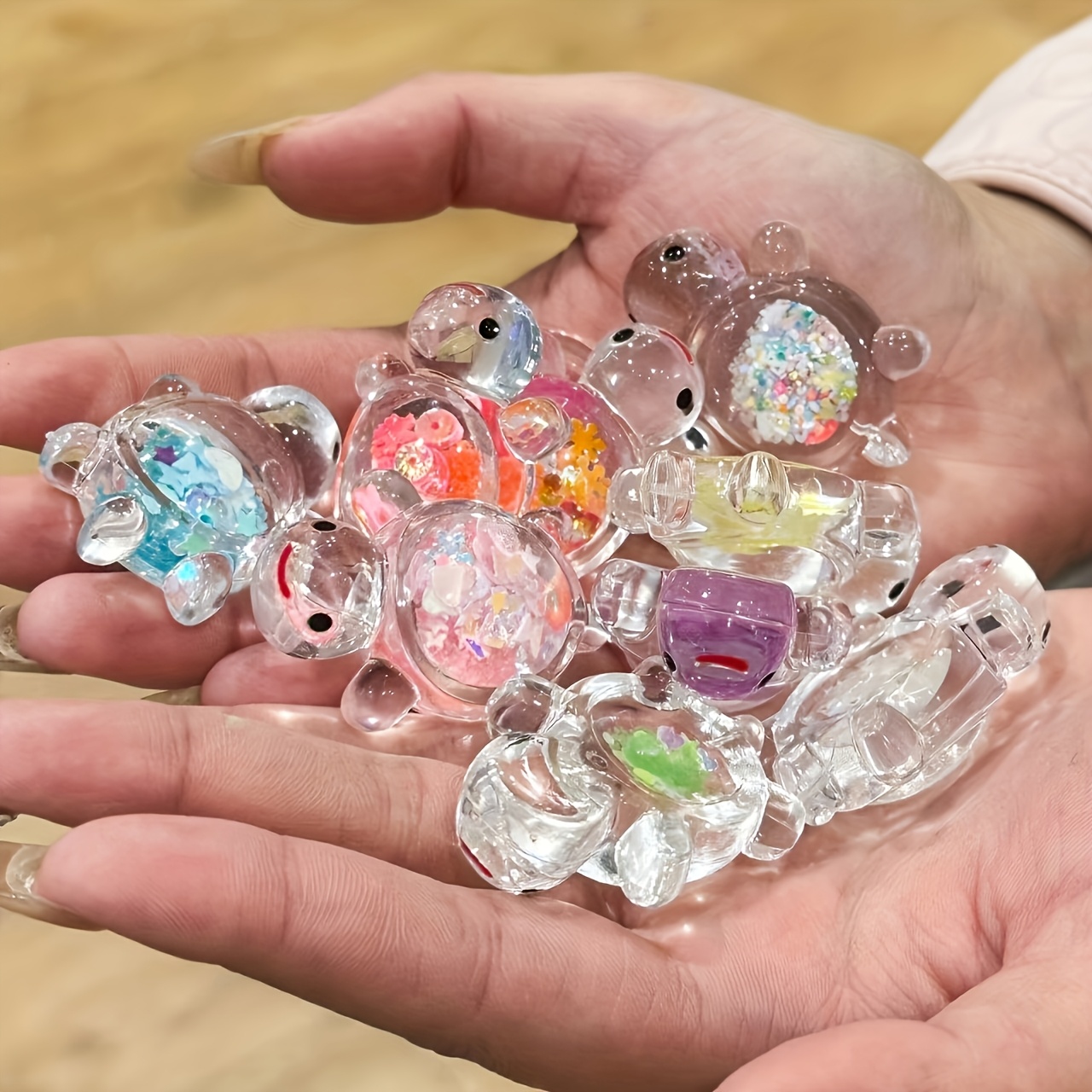 25/100 pièces, petites tortues - Resin Art Beach Theme avis et prix