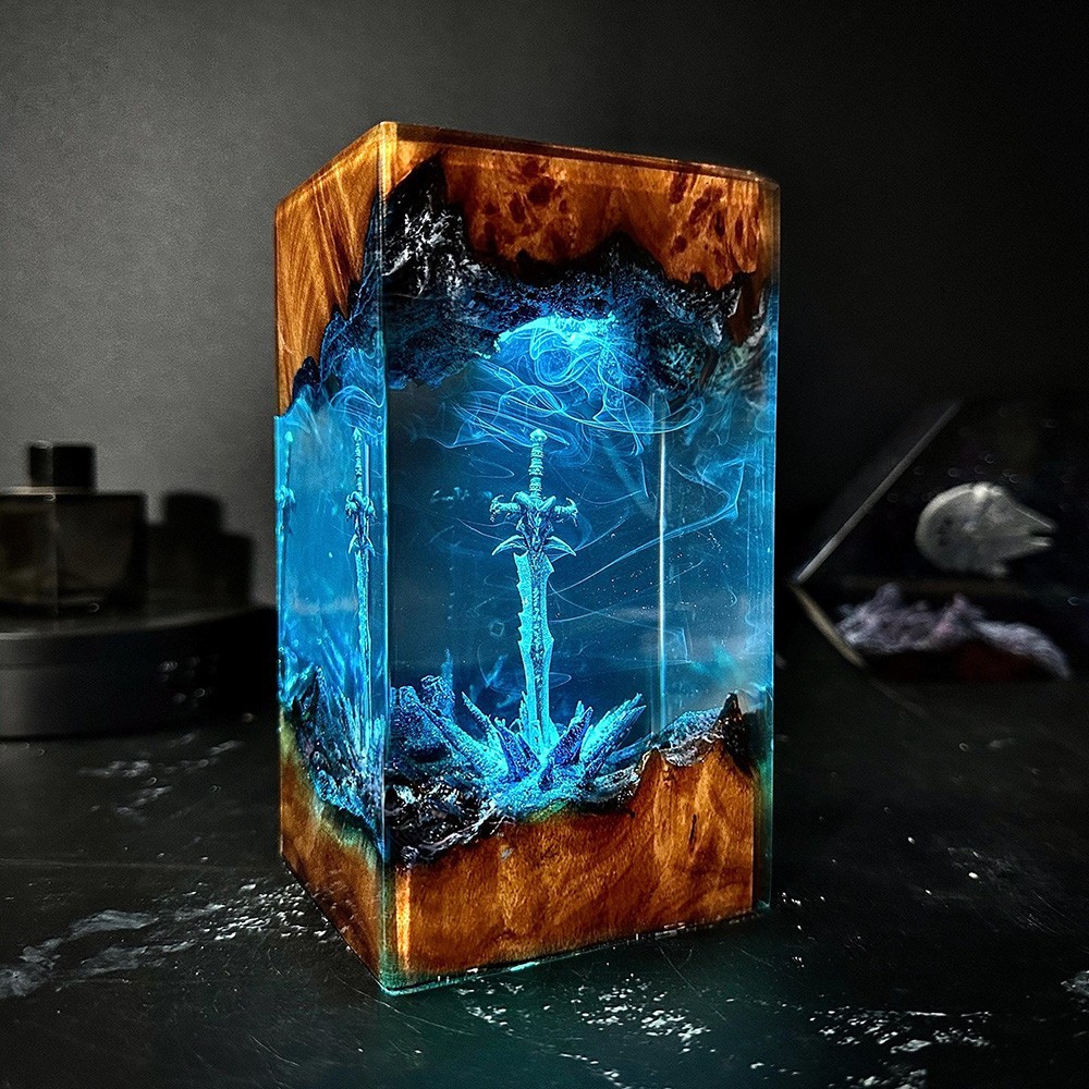 Série magique en bois massif,  - Resin Art Design For Wedding avis et prix