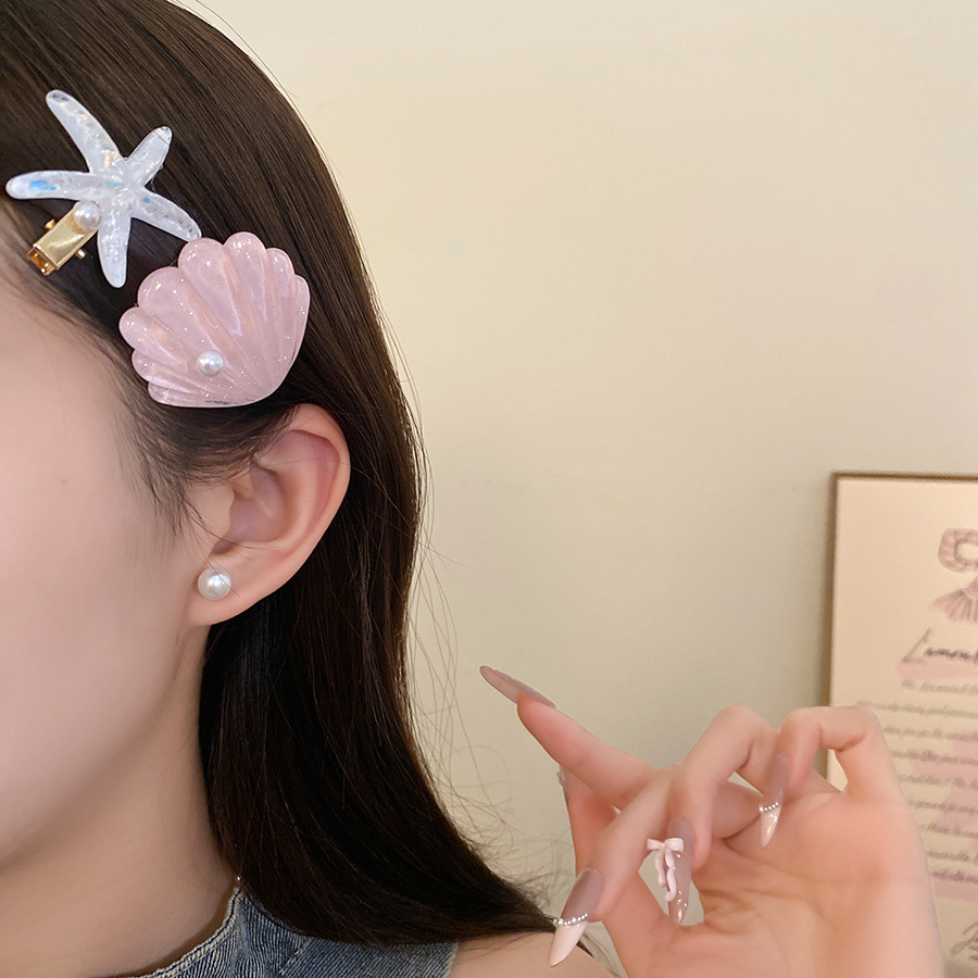 Lot de 2 pinces à cheveux en r - Resin Art Beach Theme avis et prix