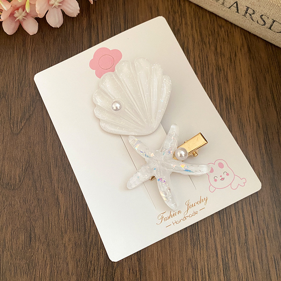 Lot de 2 pinces à cheveux en r - Resin Art Beach Theme avis et prix