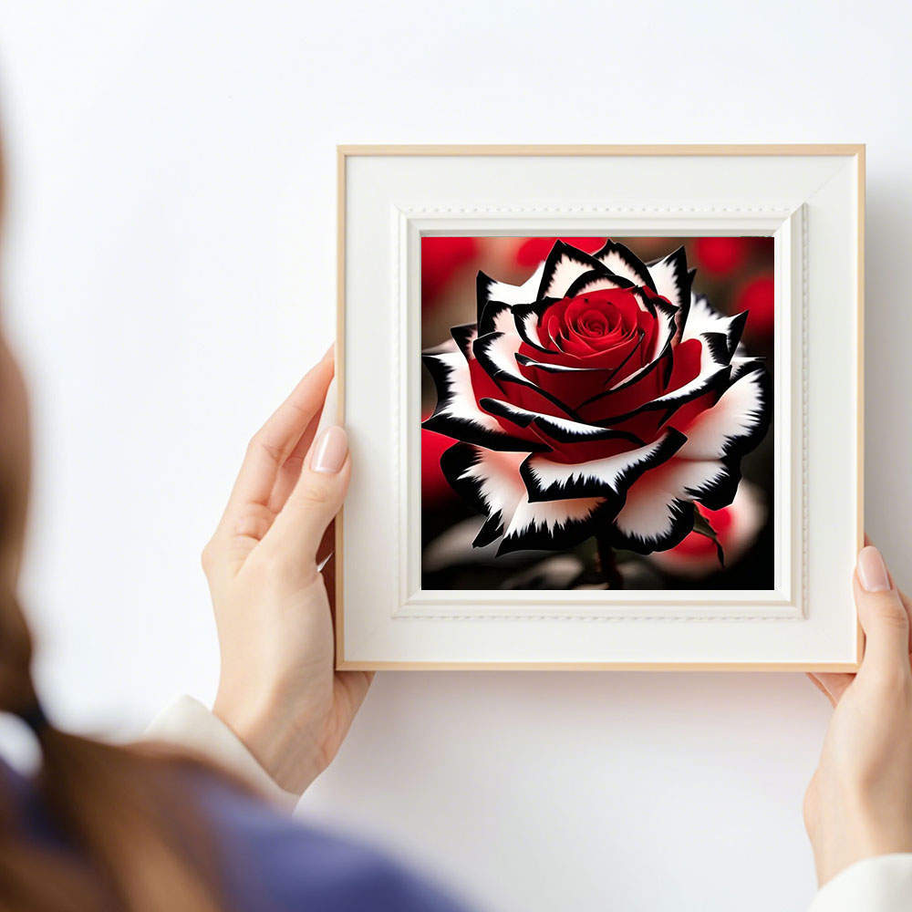HUACAN 1 pièces diamant peintu - Resin Art Rose Petals avis et prix