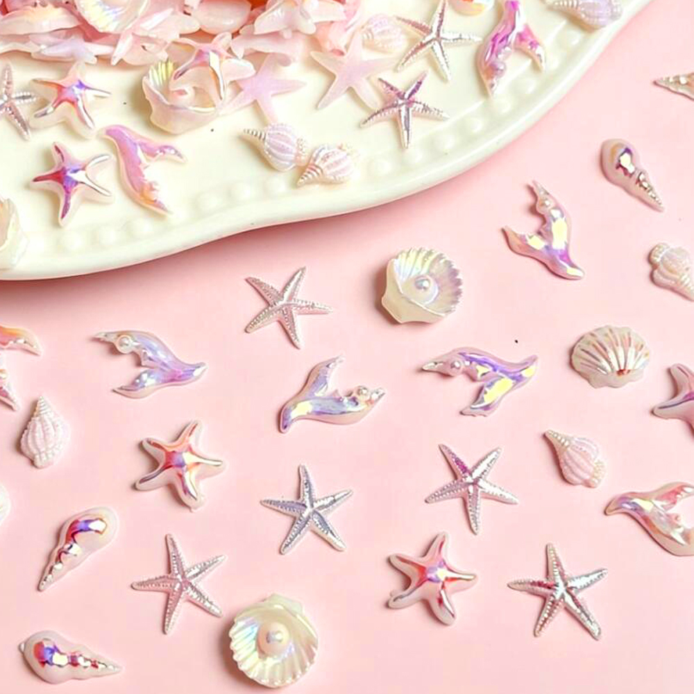 30 pièces de strass pour ongle - Resin Art Beach Theme avis et prix