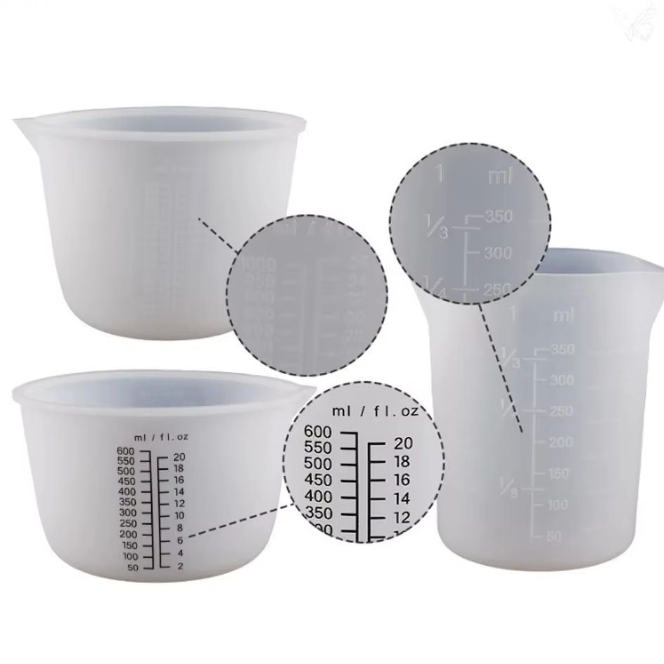 Gobelets doseurs en silicone p - Resin Mixing Cup avis et prix