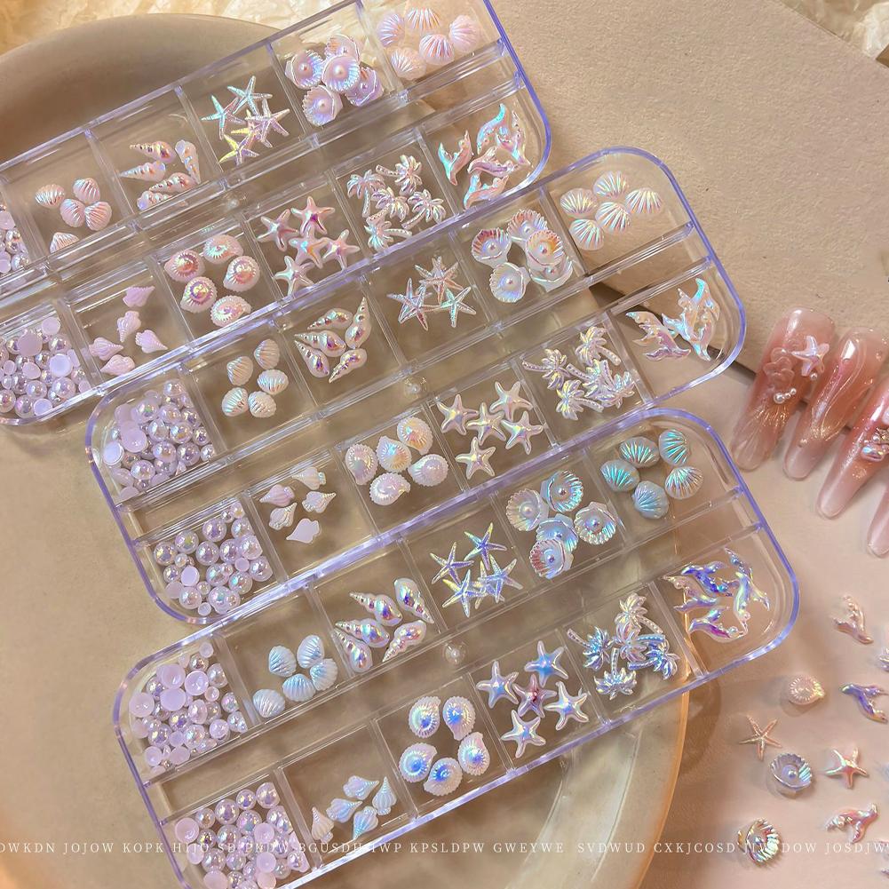 12 compartiments/boîte, décora - Resin Art Beach Theme avis et prix