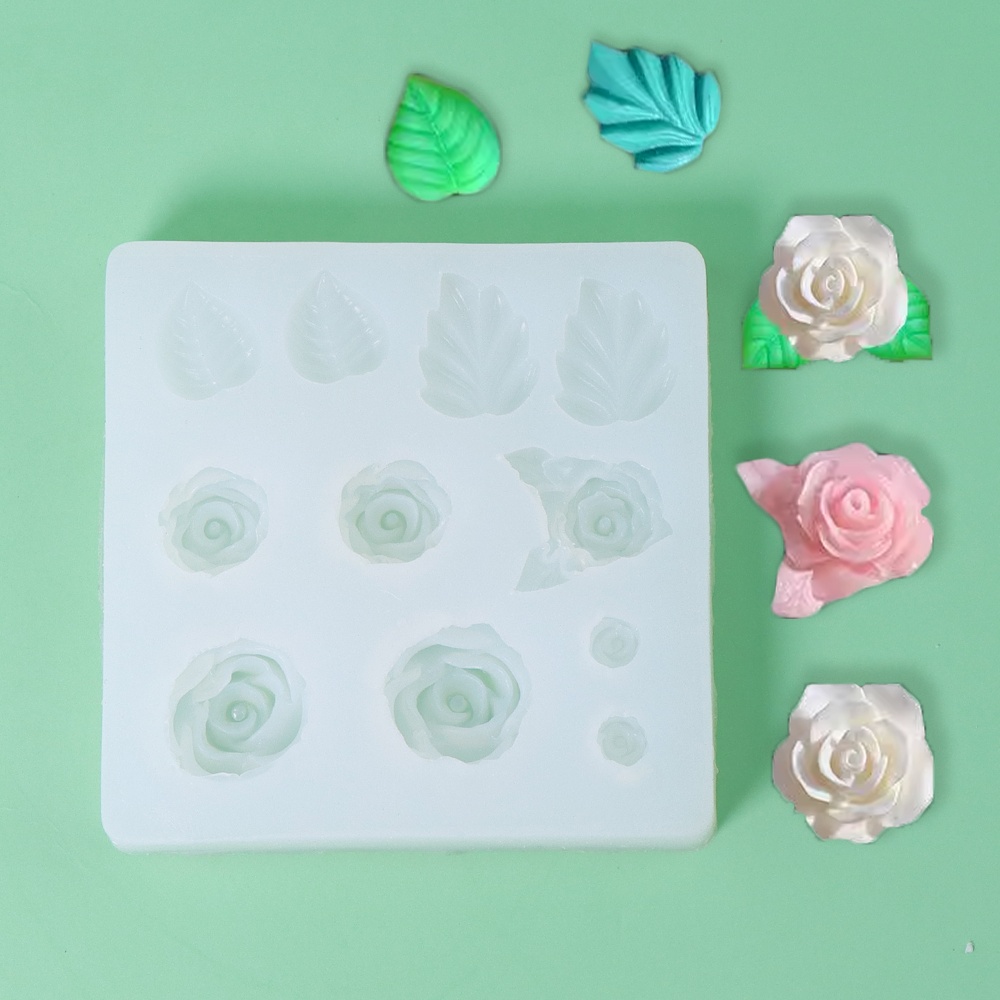 Moule à savon en Silicone en f - Resin Art Rose Petals avis et prix