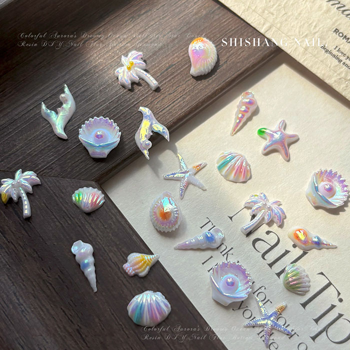 50 pièces de strass pour ongle - Resin Art Beach Theme avis et prix