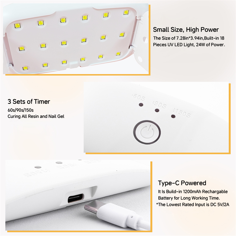 Lampe LED UV Rechargeable par  - Resin Art Lamp avis et prix