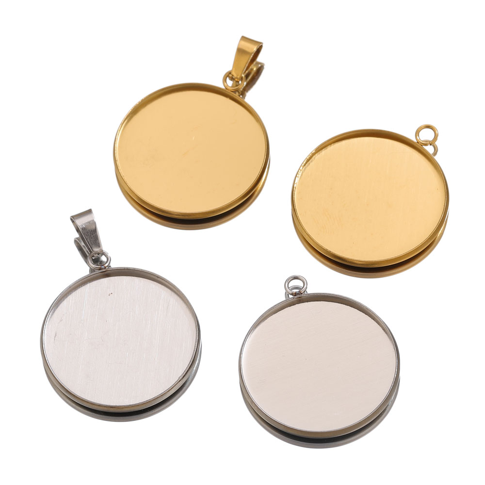 Pendentifs dorés en acier inox - Resin Art Kits For Adults avis et prix