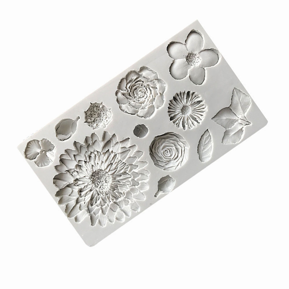 Moule à Fondant en Silicone, p - Resin Art Rose Petals avis et prix