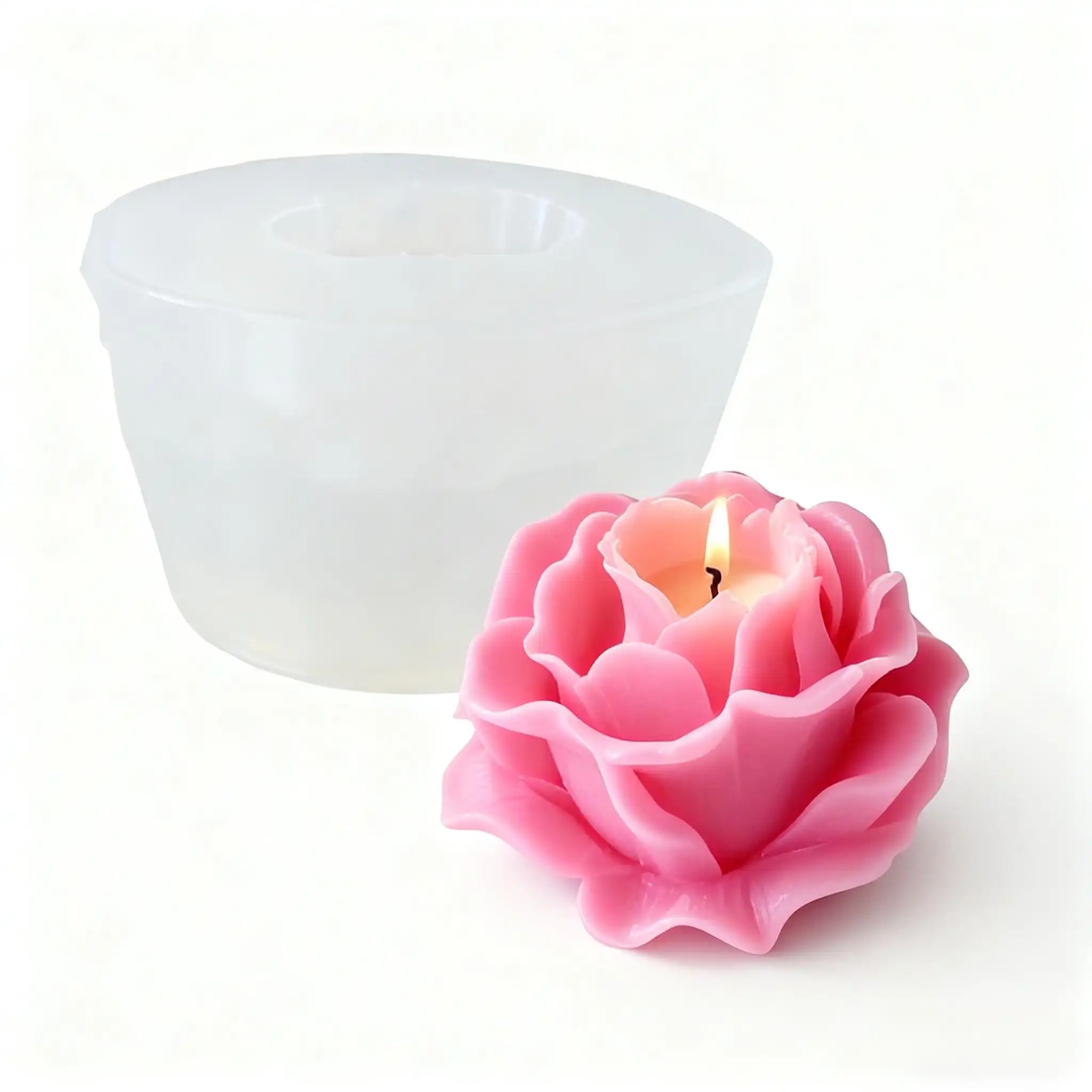 1 pièce de moule en silicone 3 - Resin Art Rose Petals avis et prix