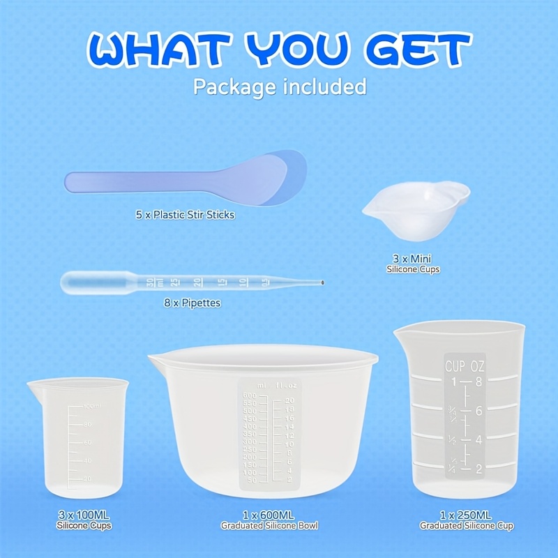 Gobelets de mélange en silicon - Resin Mixing Cup avis et prix