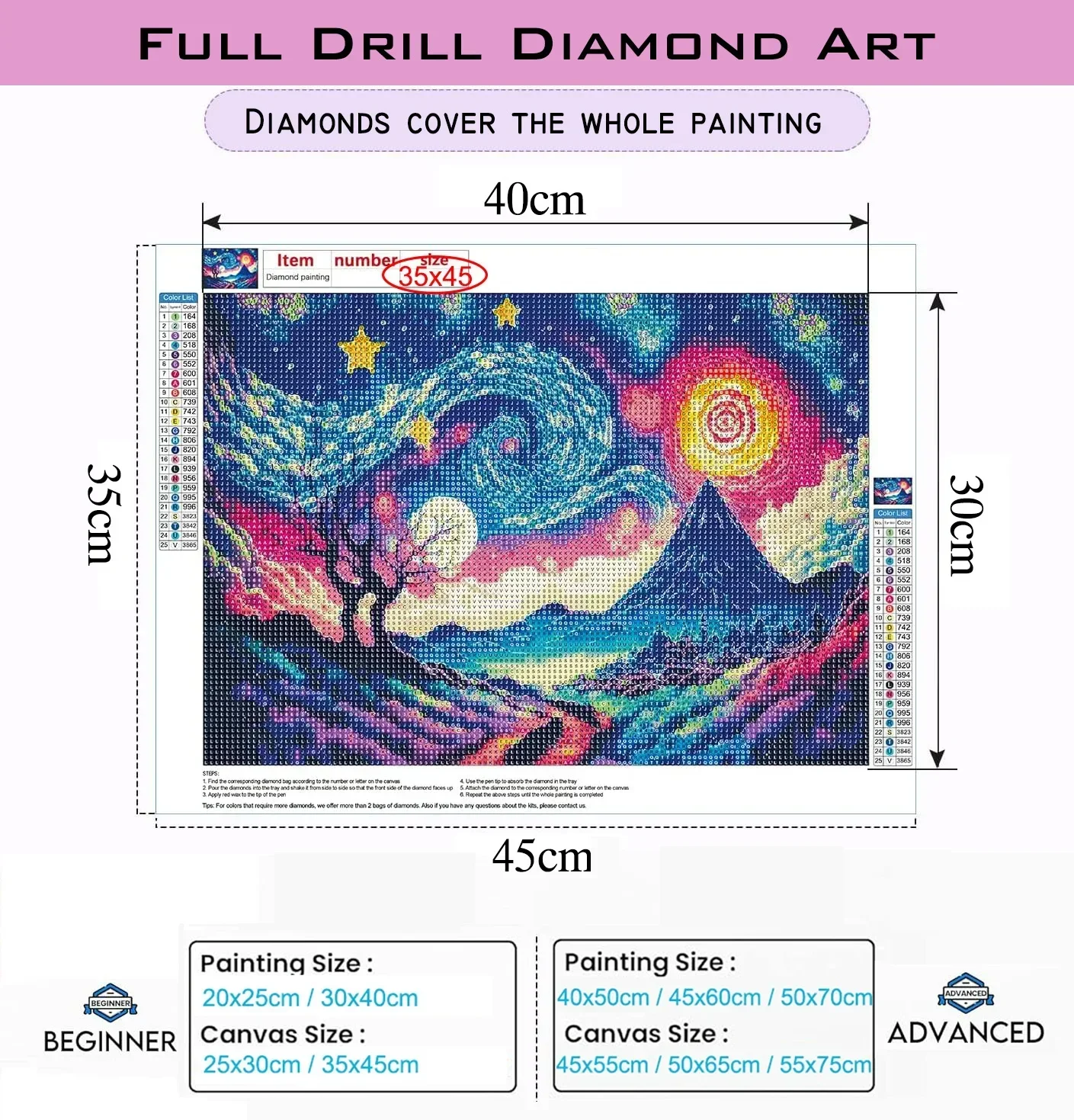 1 pièce Peinture diamant 5D sa - Resin Art Learning avis et prix