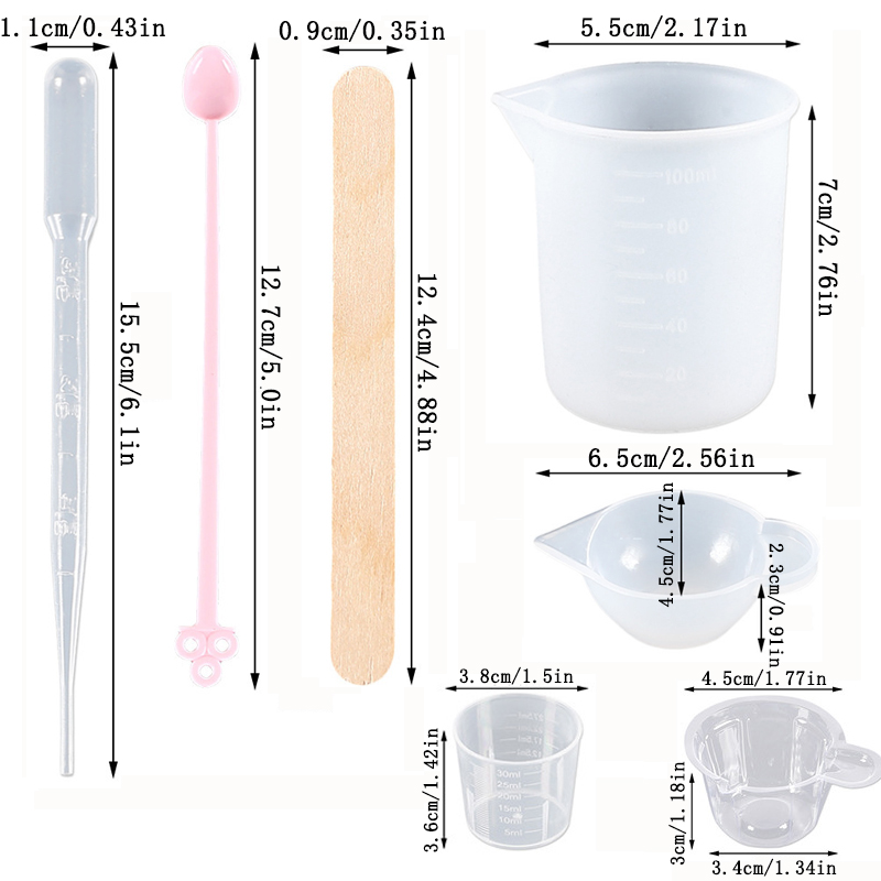 Kit d'outils de moulage en rés - Resin Mixing Cup avis et prix