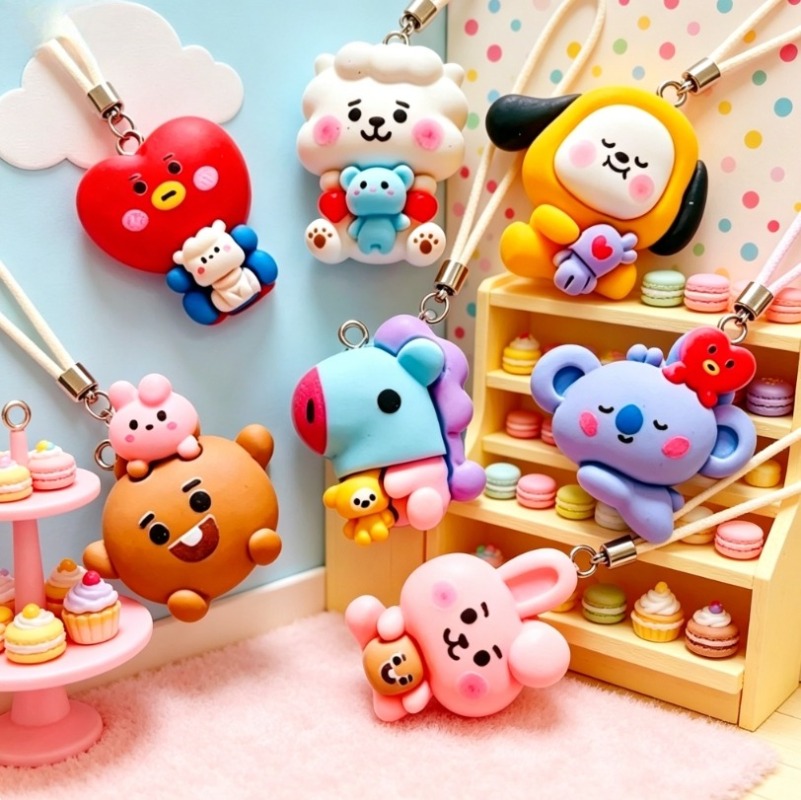 Breloques en résine BT21, 7 pi - Resin Art Kits For Adults avis et prix