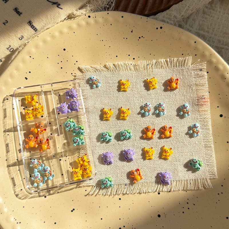 Accessoires de nail art Pokémo - Resin Art Accessories avis et prix