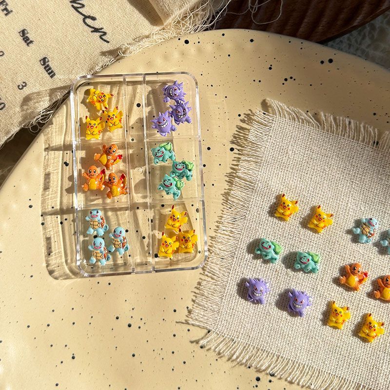 Accessoires de nail art Pokémo - Resin Art Accessories avis et prix