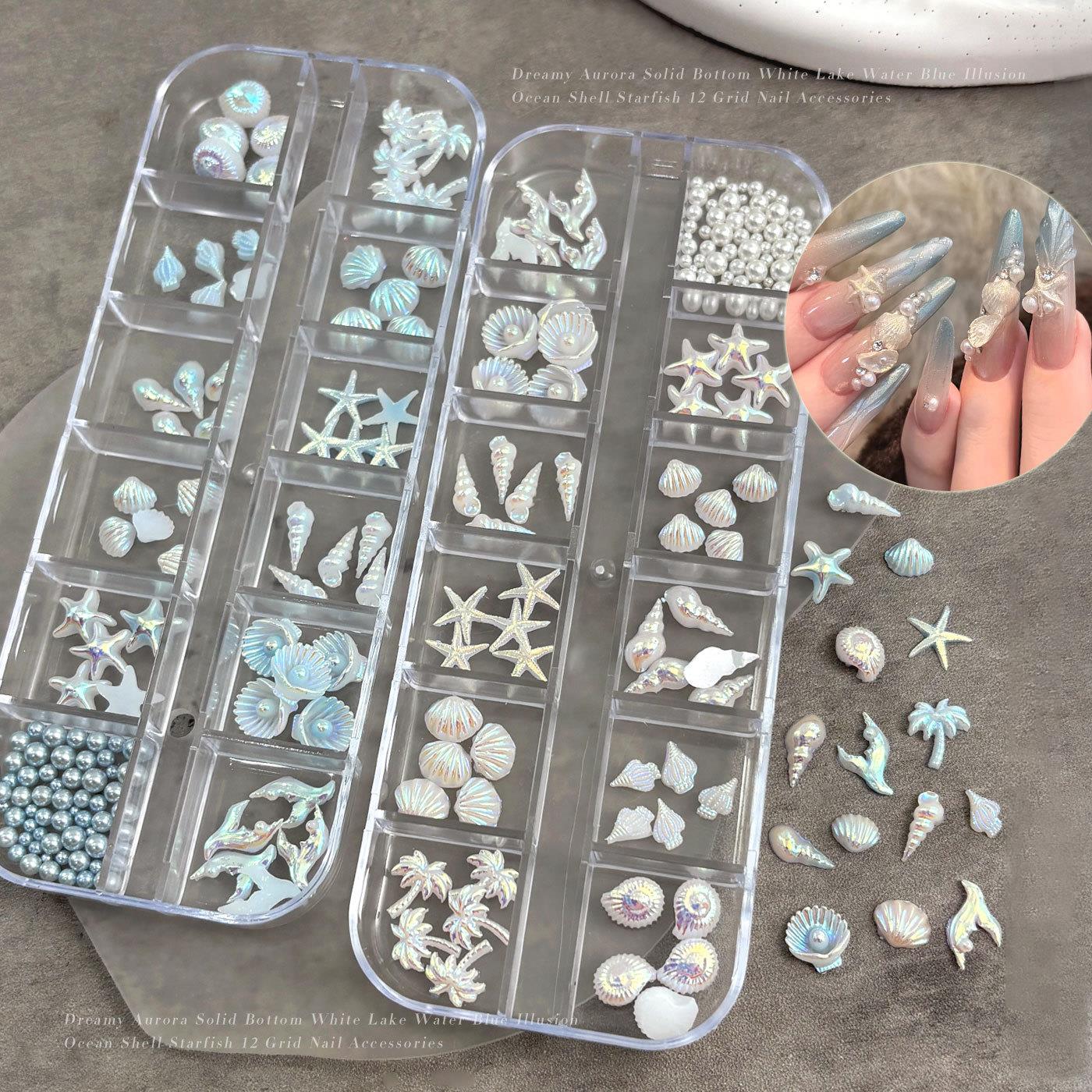 12 grilles de breloques 3D pou - Resin Art Beach Theme avis et prix