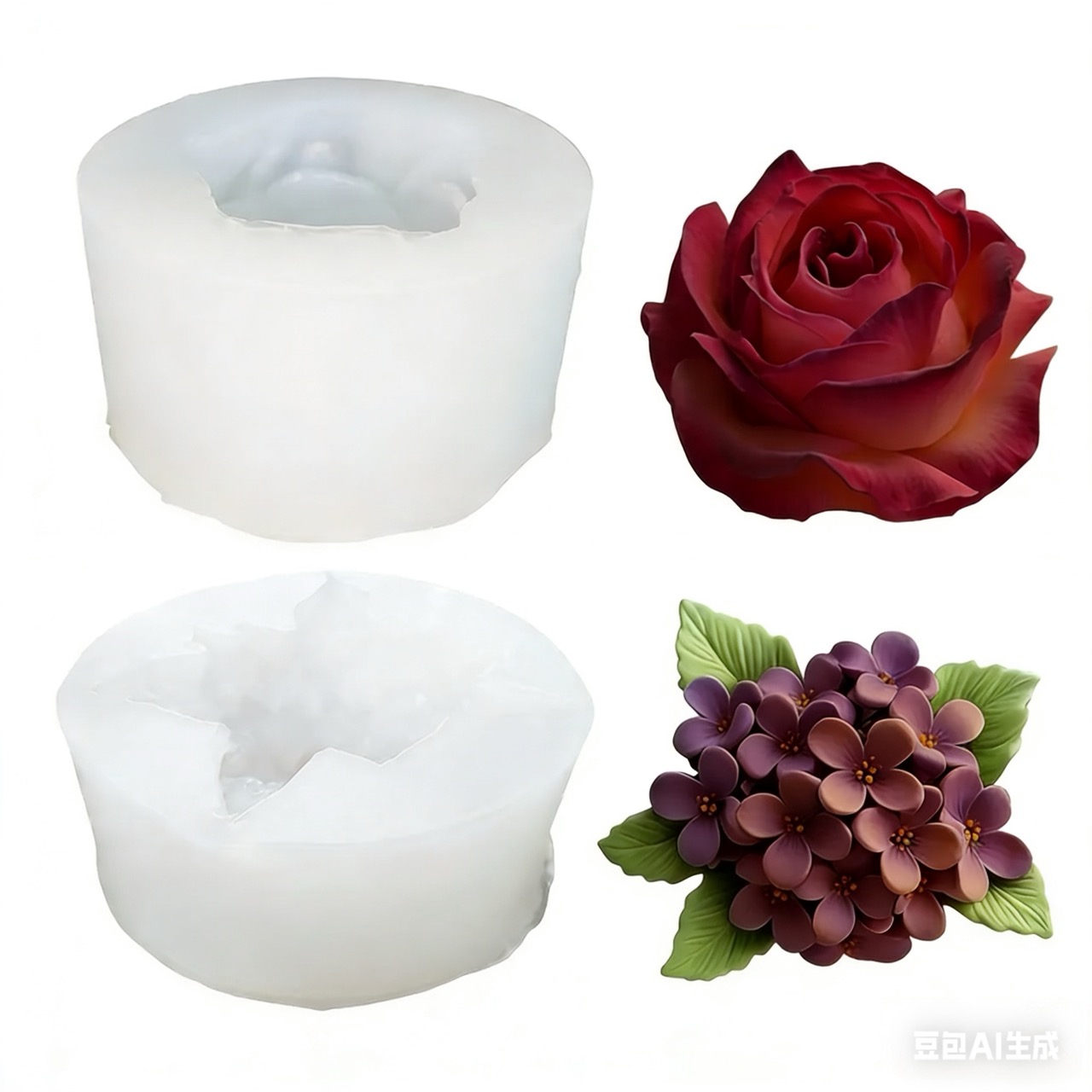 2 morceaux de moules en silico - Resin Art Design For Wedding avis et prix