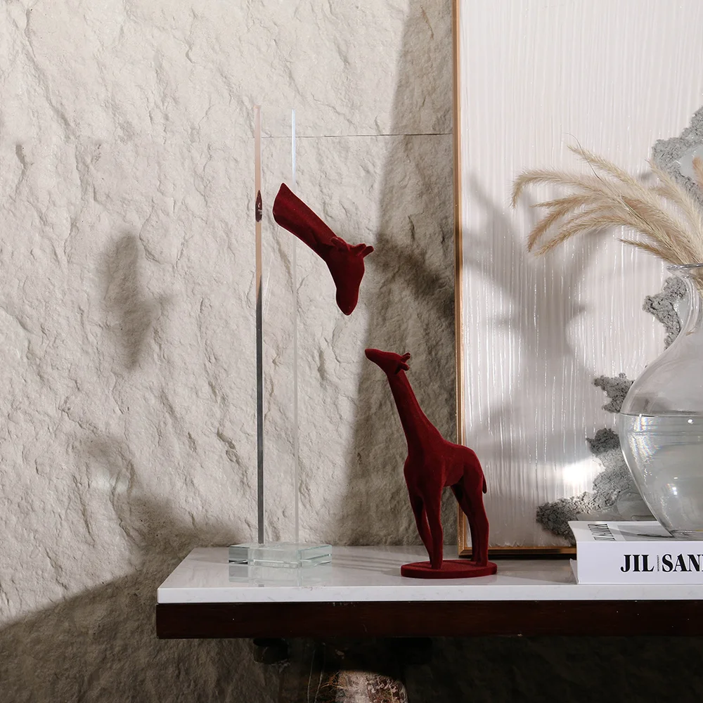 Figurines de cerf floquées fai - Resin Art Materials Wholesale avis et prix