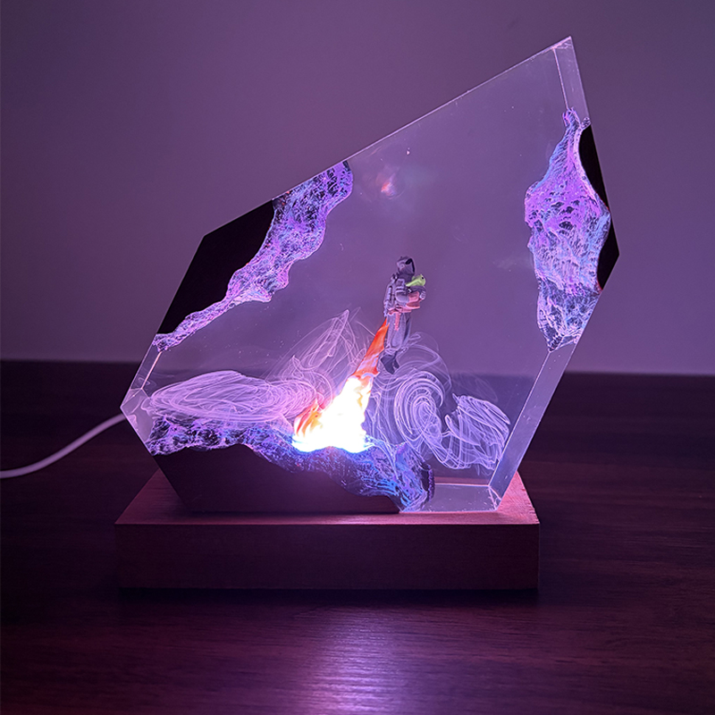 Lampe de Table en Résine Organ - Resin Art Anime avis et prix