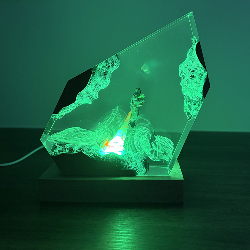 Lampe de Table en Résine Organ - Resin Art Anime avis et prix