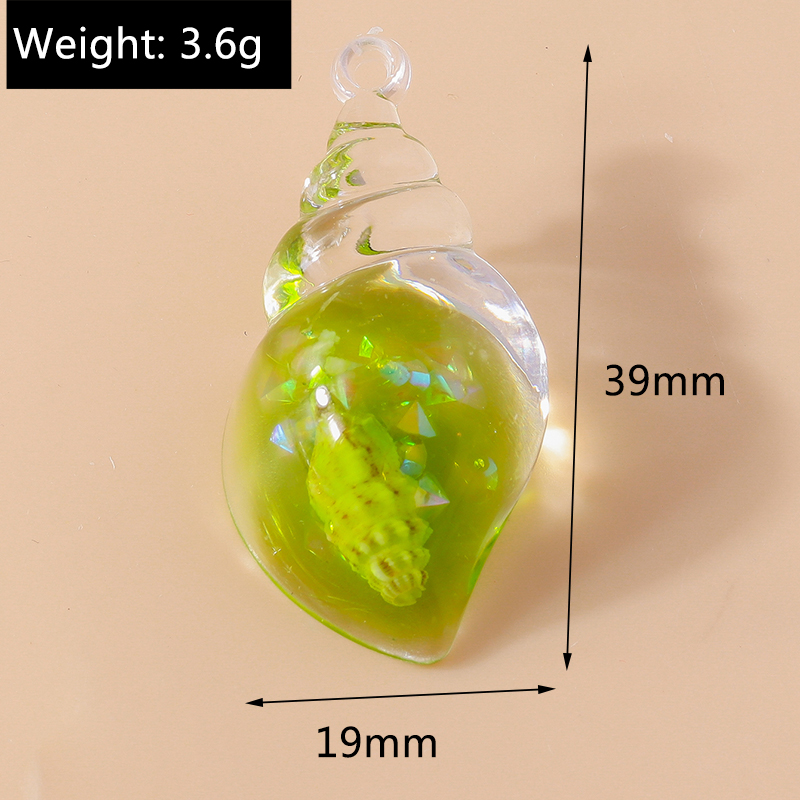 Lot de 10 breloques coquillage - Resin Art Beach Theme avis et prix