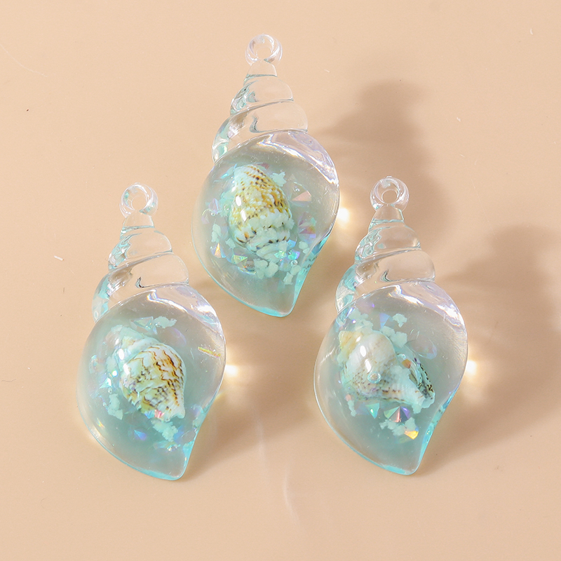 Lot de 10 breloques coquillage - Resin Art Beach Theme avis et prix