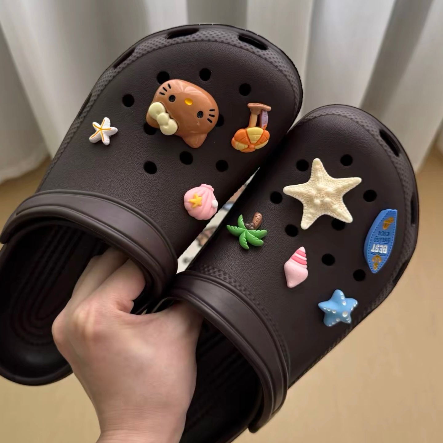 Breloques de chaussures en rés - Resin Art Beach Theme avis et prix