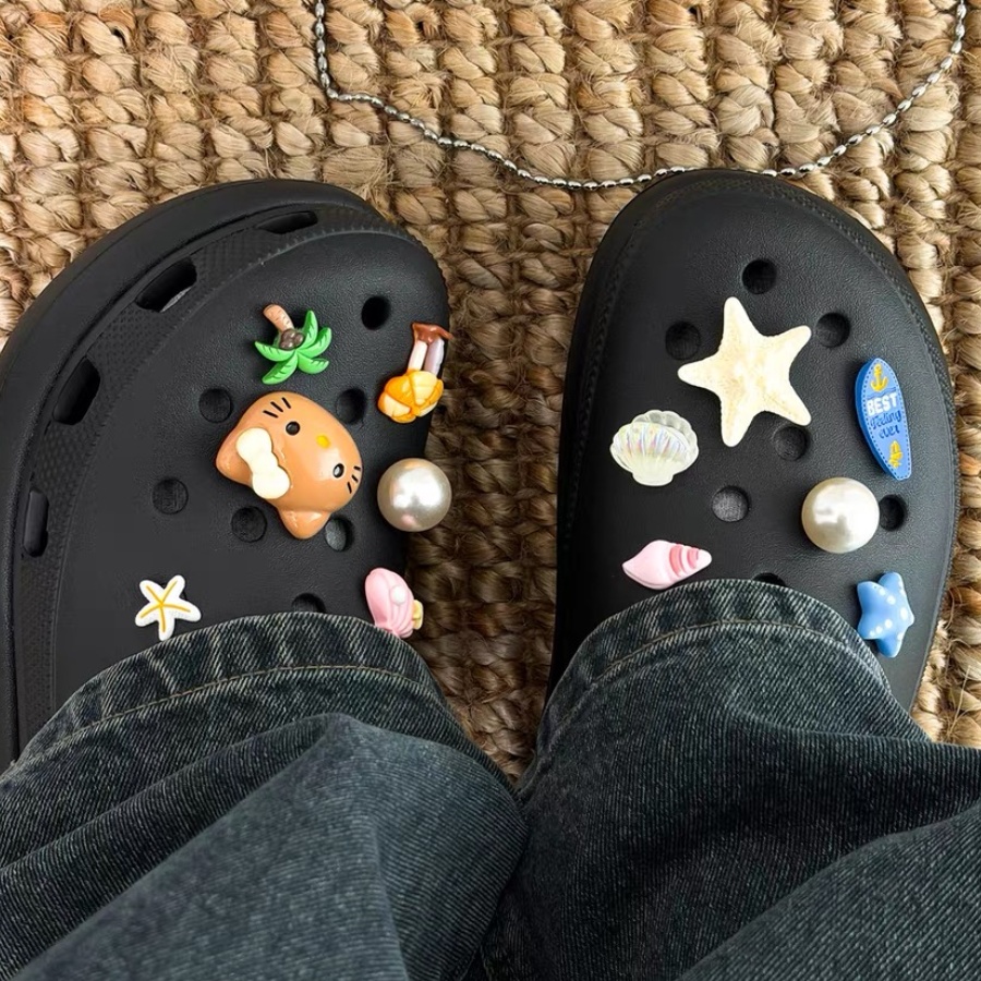 Breloques de chaussures en rés - Resin Art Beach Theme avis et prix