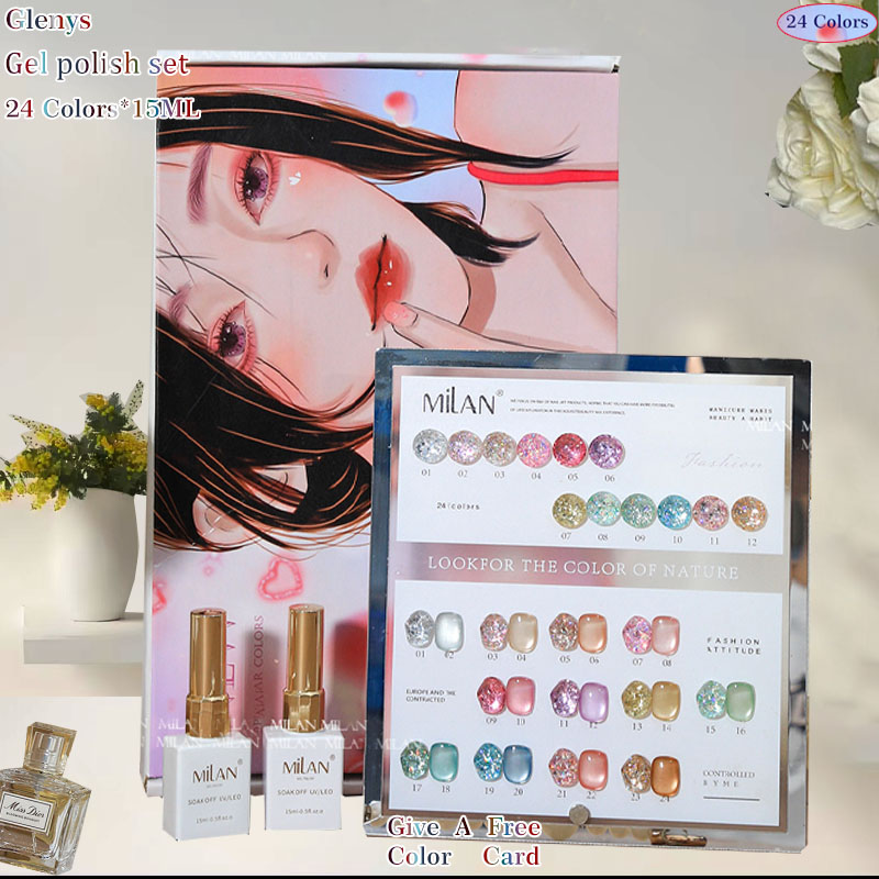 Glenys 24 couleurs vernis à on - Resin Art Learning avis et prix