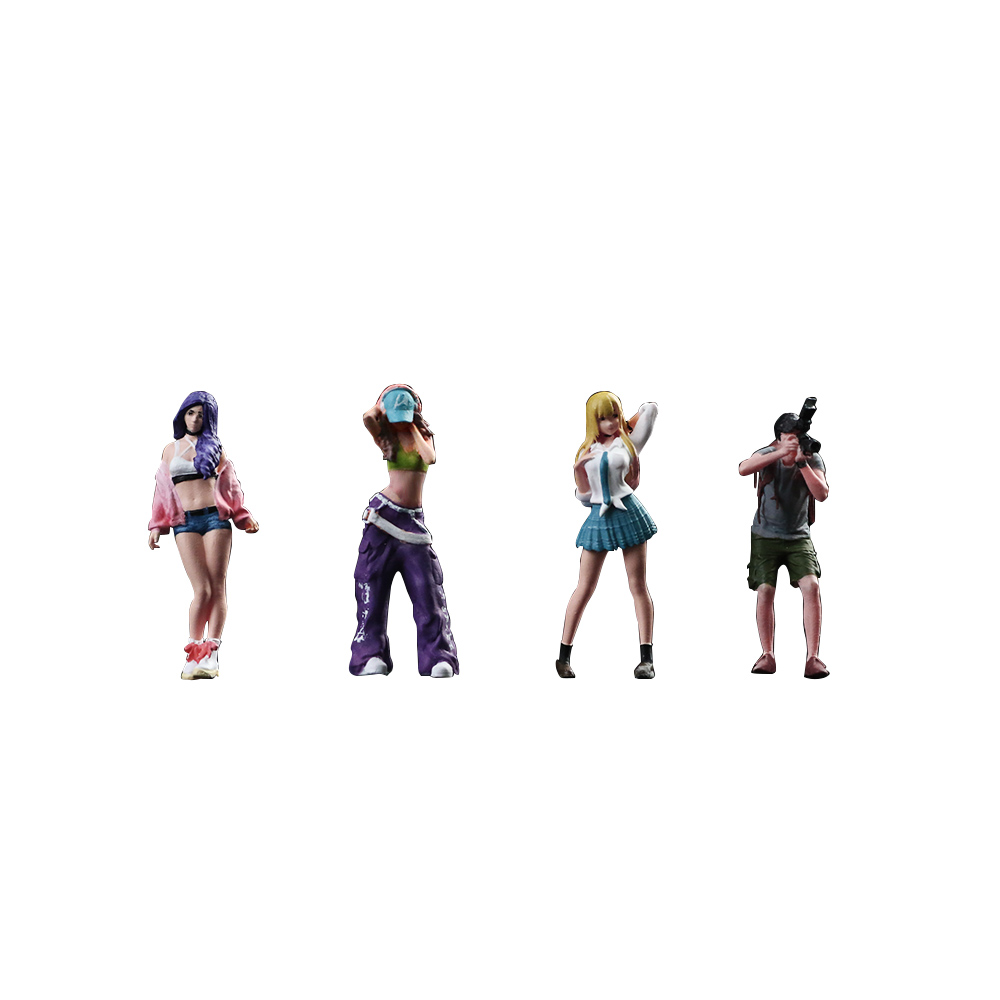 Ensemble de figurines d'action - Resin Art Anime avis et prix